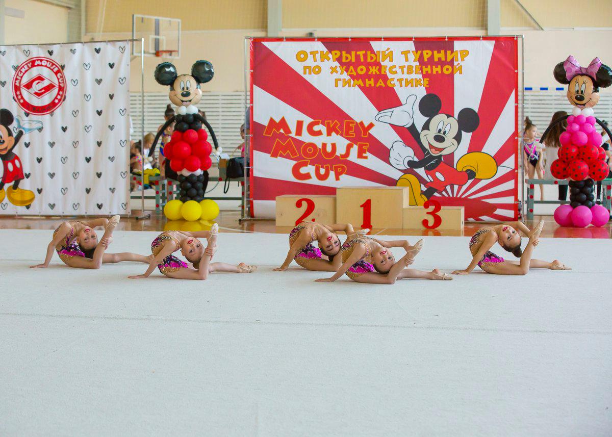 Поздравляем воспитанниц из Казани с победами на III традиционном открытом турнире по художественной гимнастике «Mickey Mouse Cup» (г. Казань, 6-7 марта 2021 г.).